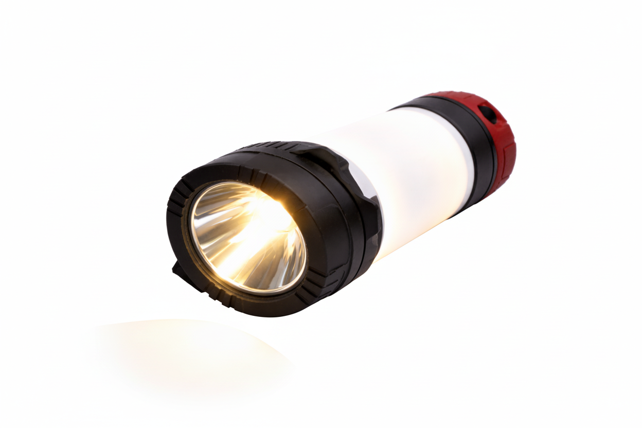 Oplaadbare werk/zak lamp ~ 300 +150 Lumen (USB-C)